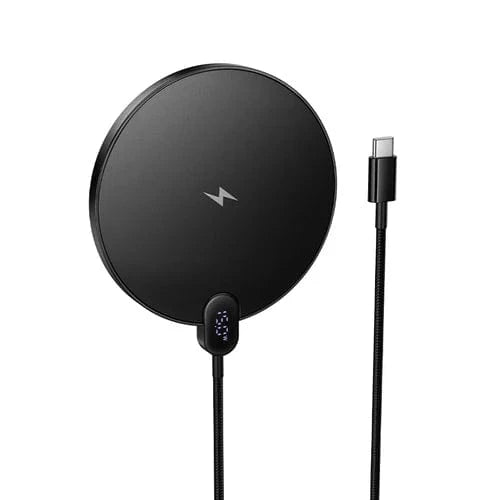 Hoco Car Charger 15W Ultra Thin 2 in 1 Wireless Charger w/ LED Charge Status Display