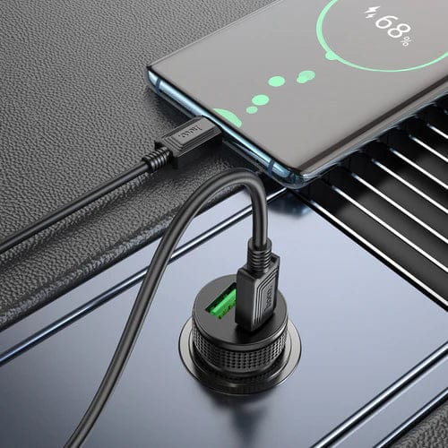 Hoco Car Charger Fast Car Charger - 38W PD+QC