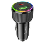 Hoco Car Charger Super Fast Car Charger -Aluminum