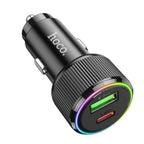 Hoco Car Charger Super Fast Car Charger -Aluminum