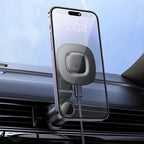 Hoco Car Phone Holder 15W Magnetic Wireless Charging Phone Holder for Air Vent w/ Hook Locking