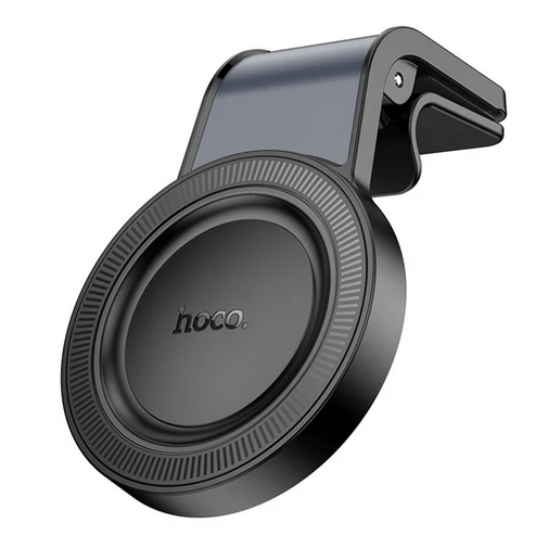 Hoco Car Phone Holder L-Shape Air Vent Magnetic Phone Holder w/ Ring Magnet