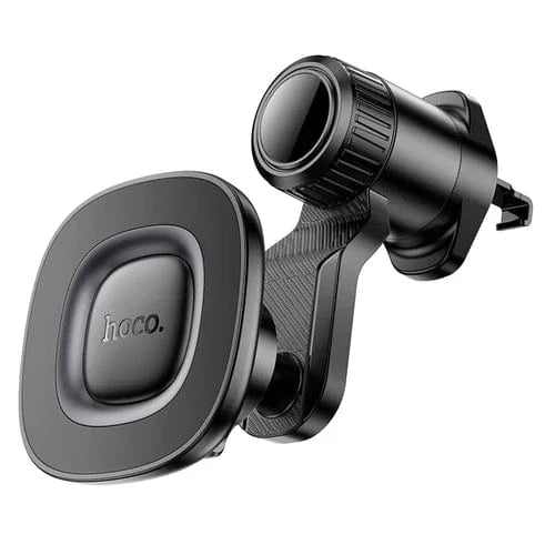 Hoco Car Phone Holder Magnetic Air Vent Phone Holder w/ Ring Magnet, Hook Locking