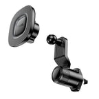 Hoco Car Phone Holder Magnetic Air Vent Phone Holder w/ Ring Magnet, Hook Locking