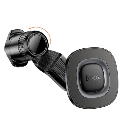 Hoco Car Phone Holder Magnetic Air Vent Phone Holder w/ Ring Magnet, Hook Locking