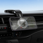 Hoco Car Phone Holder Magnetic Dashboard Phone Holder w/ Memory Alloy, 360 Rotation, Ring Magnet