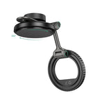 Hoco Car Phone Holder Magnetic Dashboard Phone Holder w/ Ring Magnet, Foldable Design