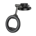 Hoco Car Phone Holder Magnetic Dashboard Phone Holder w/ Ring Magnet, Foldable Design