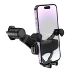 Hoco Car Phone Holder Retractable Air Vent Phone Holder w/ Stable Hook Locking