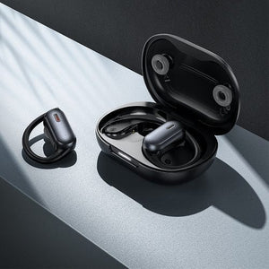 Hoco Earphone Open Ear TWS Earbud w/ Ear Hook, ANC+ENC Noise Cancellation
