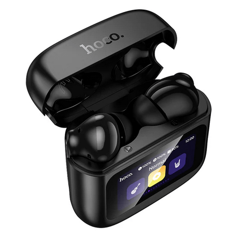 Hoco Earphone TWS Earbud w/ LCD Touch Screen, 7 Hours