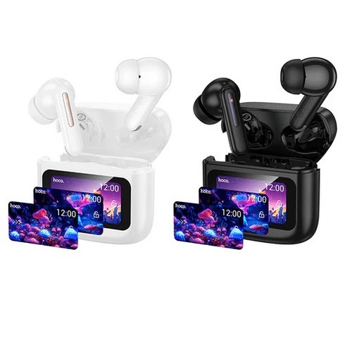 Hoco Earphone TWS Earbud w/ LCD Touch Screen, 7 Hours