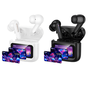 Hoco Earphone TWS Earbud w/ LCD Touch Screen, 7 Hours