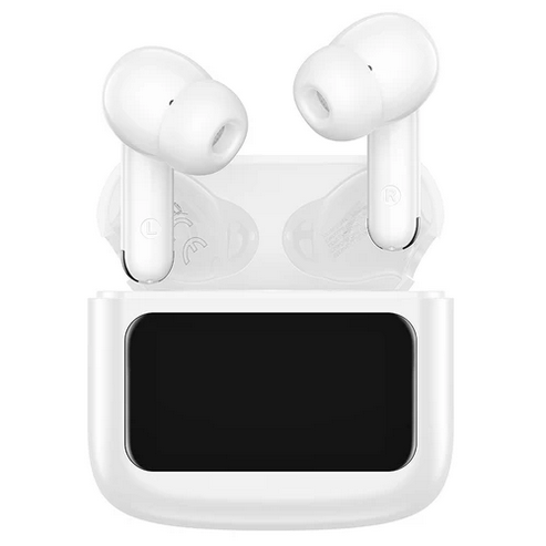 Hoco Earphone TWS Earbud w/ LCD Touch Screen, 7 Hours