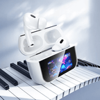 Hoco Earphone TWS Earbud w/ LCD Touch Screen, ANC Noise Cancelling, 4 Hours