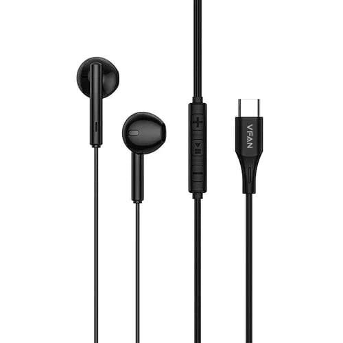 Hoco Earphone Type-C Earphone Universal w/ Digital Microchip