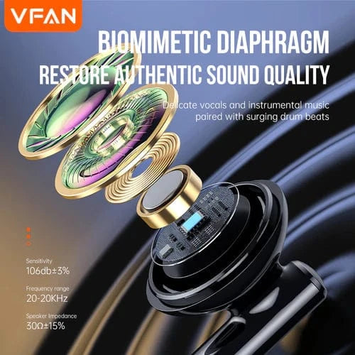 Hoco Earphone Type-C Earphone Universal w/ Digital Microchip
