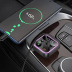 Hoco FM Kit 38W FM Car Kit with PD+QC, RGB Light