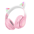Hoco Headphone Bluetooth Cat Ear Headset w/ LED Light