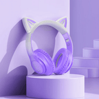 Hoco Headphone Bluetooth Cat Ear Headset w/ LED Light