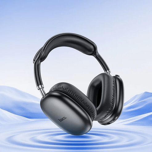 Hoco Headphone Premium Bluetooth Headset w/ 45 Hours, Light Weight