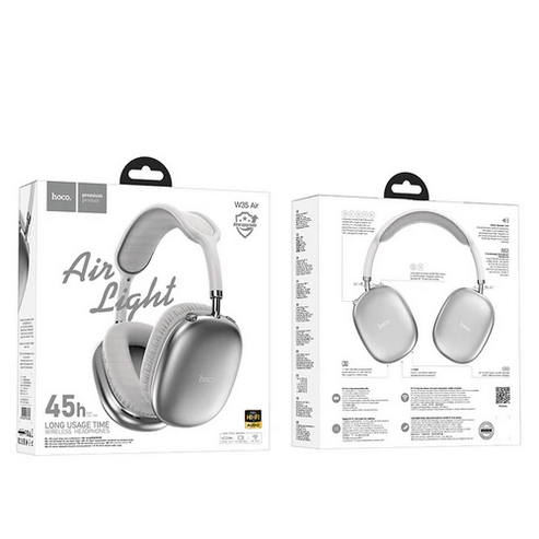 Hoco Headphone Premium Bluetooth Headset w/ 45 Hours, Light Weight