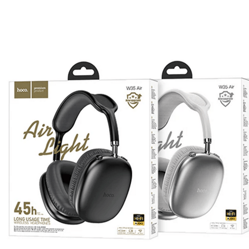 Hoco Headphone Premium Bluetooth Headset w/ 45 Hours, Light Weight