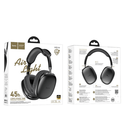 Hoco Headphone Premium Bluetooth Headset w/ 45 Hours, Light Weight