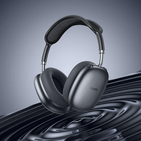 Hoco Headphone Premium Bluetooth Headset w/ ANC Noise Cancelling, 90 Hours