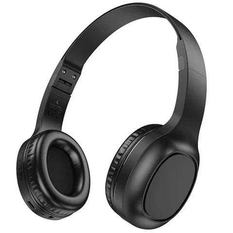 Hoco Headset Black Bluetooth Headset w/ 20 Hours, Bluetooth 5.3