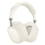 Hoco Headset Silver Premium Bluetooth Headset w/ 46 Hours, Excellent Sound Quality
