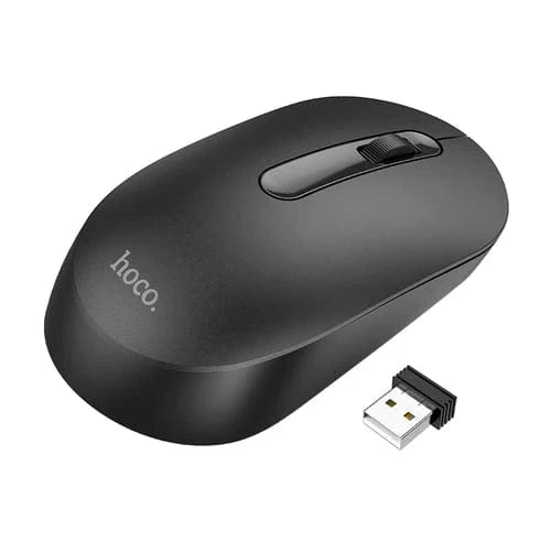 Hoco Keyboard & Mouse Wireless Mouse W/Nano Receiver