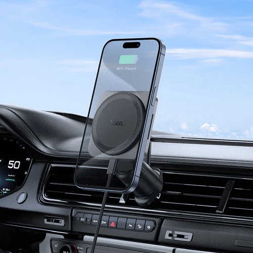 Hoco mobile phone accessories 15W Magnetic Wireless Fast Charging Phone Holder