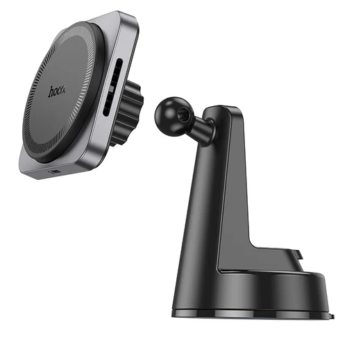 Hoco mobile phone accessories 15W Magnetic Wireless Fast Charging Phone Holder for Dashboard