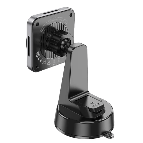 Hoco mobile phone accessories 15W Magnetic Wireless Fast Charging Phone Holder for Dashboard