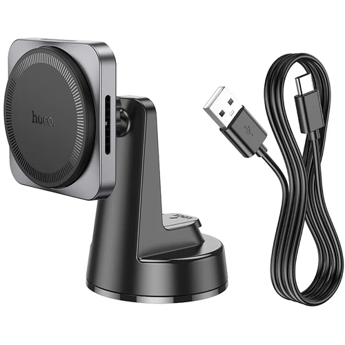 Hoco mobile phone accessories 15W Magnetic Wireless Fast Charging Phone Holder for Dashboard