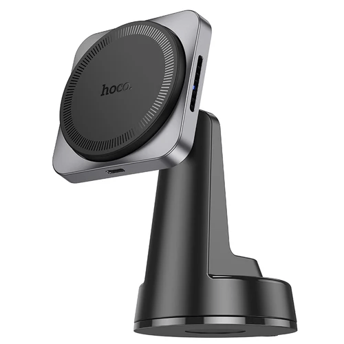 Hoco mobile phone accessories 15W Magnetic Wireless Fast Charging Phone Holder for Dashboard