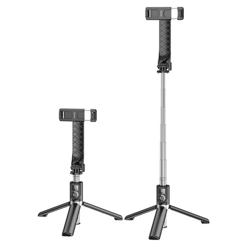 Hoco mobile phone accessories Premium Bluetooth Selfie Stick w/ 0.98m Tripod, V4.2 Remote