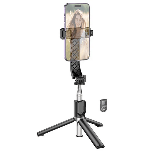 Hoco mobile phone accessories Premium Bluetooth Selfie Stick w/ 0.98m Tripod, V4.2 Remote