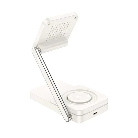 Hoco mobile phone accessories white Wireless Fast Charger - 15W 3-in-1 Magnetic
