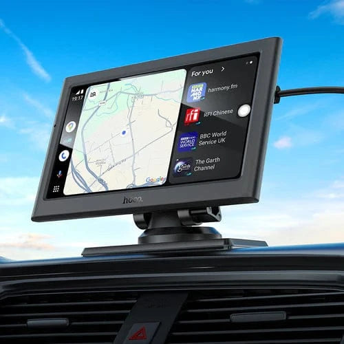 Hoco Portable Screen 7 Inch Car Portable Screen w/ Wireless Apple Car Play