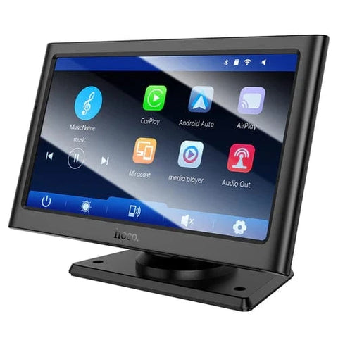 Hoco Portable Screen 7 Inch Car Portable Screen w/ Wireless Apple Car Play