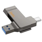 Hoco Stroage Drive 2 in 1 USB-A & USB-C High Speed Flash Drive