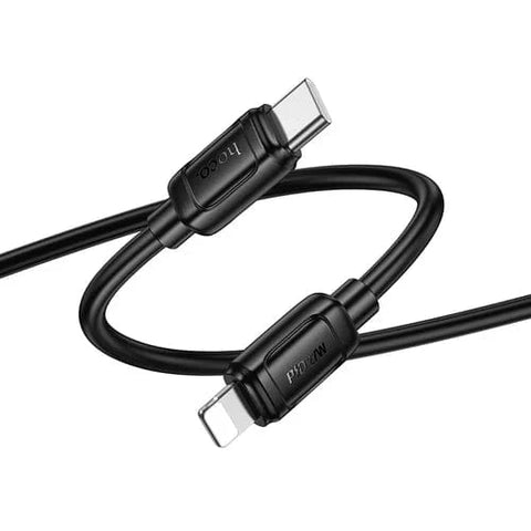 Hoco USB Charging Cable 27W Fast Charging Cable - Lightning to Type C