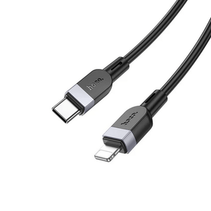 Hoco USB Charging Cable 27W PD Silicon Super Fast Charging Cable - Lightning to Type C (X109) 3 Meter