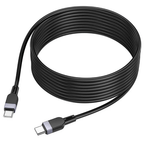 Hoco USB Charging Cable 60W PD Silicon Super Fast Charging Cable - USB C to USB C