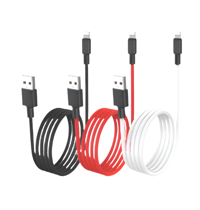 Hoco USB Charging Cable Fast Charge Cable w/ Carbon Fiber Style