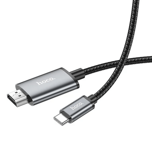 Hoco USB Charging Cable Type C to 4K HDMI Cable - 2 Meter