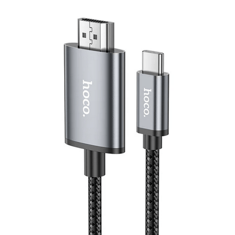 Hoco USB Charging Cable Type C to 4K HDMI Cable - 2 Meter