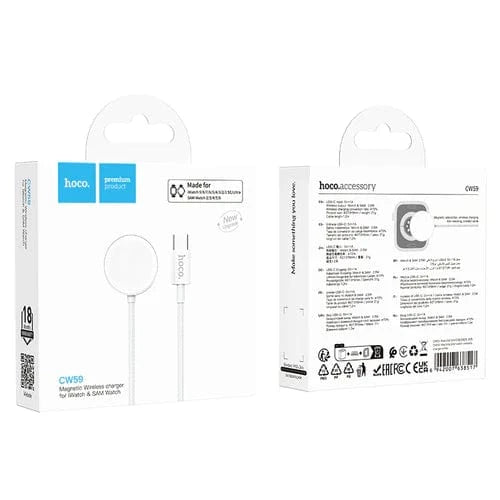 Hoco Watch Charger Wireless Charger for Apple & Samsung Watch - All Compatible